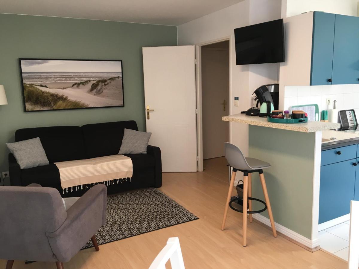 Le Bon Endroit En Bord De Mer, Vue Mer , Parking Et Wifi Wimereux Exterior foto