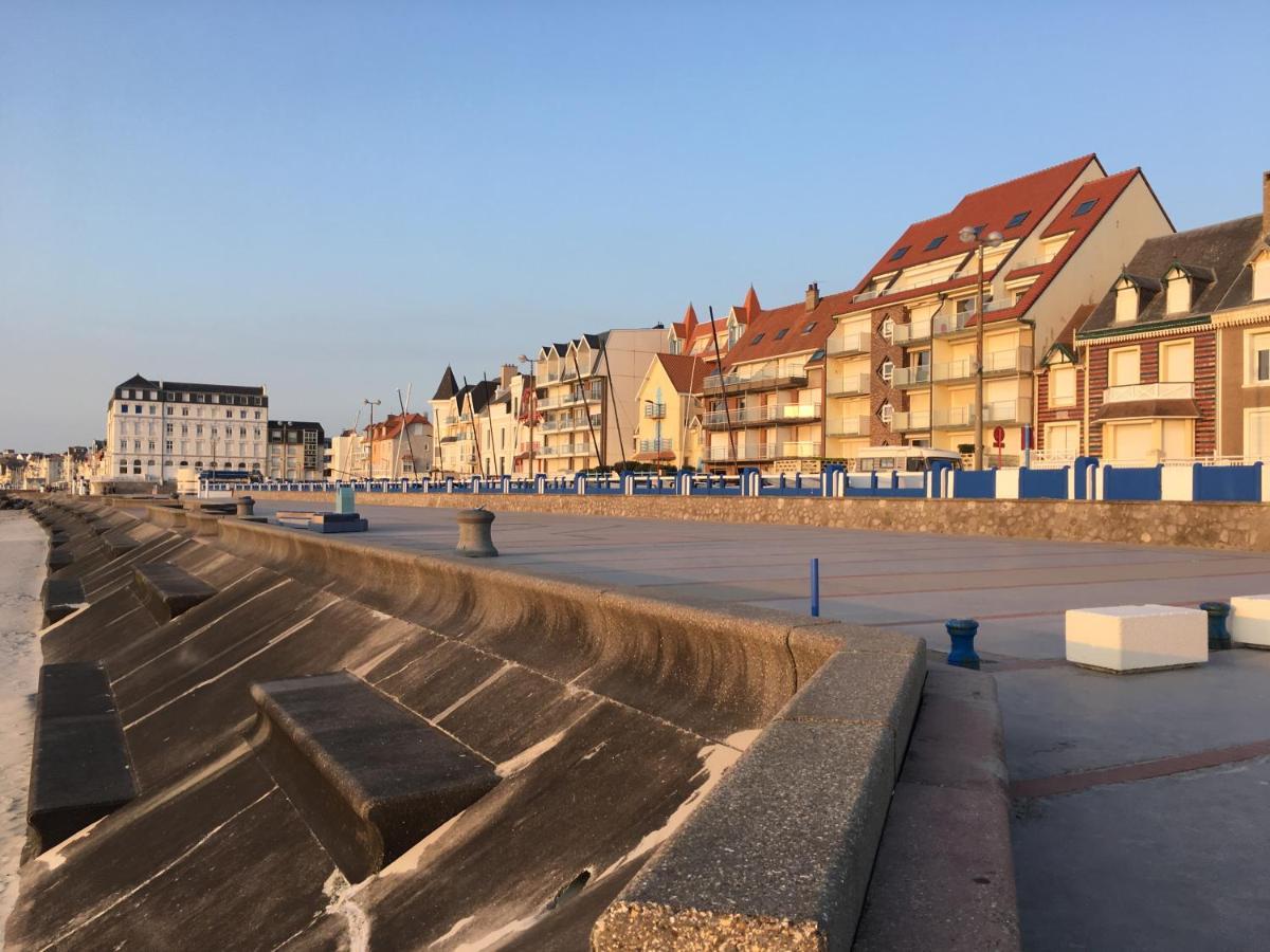 Le Bon Endroit En Bord De Mer, Vue Mer , Parking Et Wifi Wimereux Exterior foto