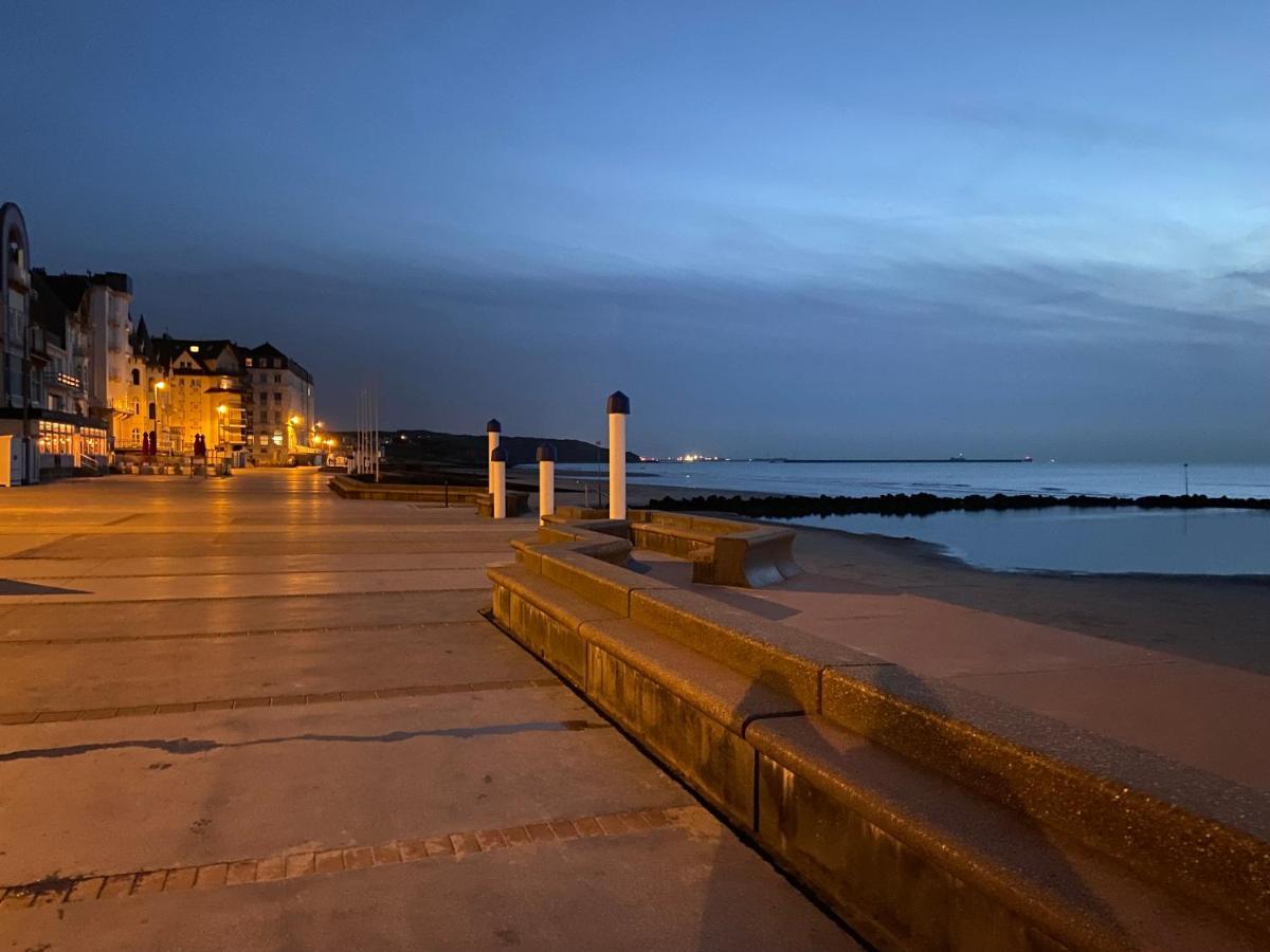 Le Bon Endroit En Bord De Mer, Vue Mer , Parking Et Wifi Wimereux Exterior foto